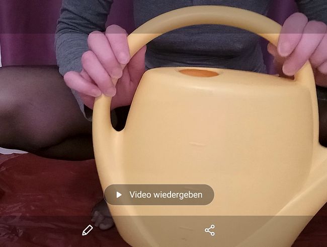 Gießkannen pi**