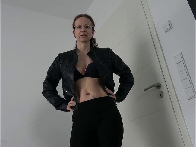In Leder werde ich dich fi**en!
