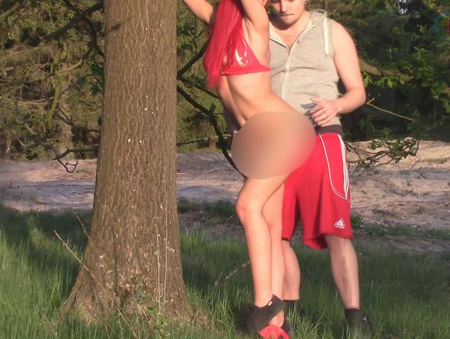 am Baum gebu*st