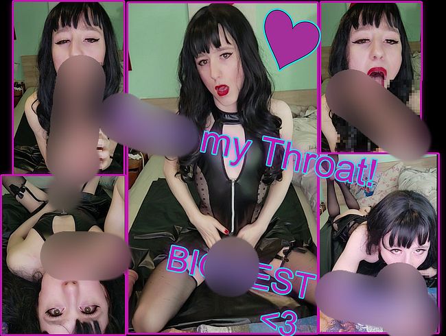 Femboy in s*xy Outfit und Käfig blä** dich!