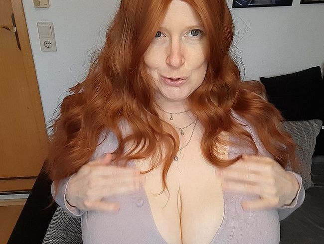Ich will deine Sahne in meinem Gesicht