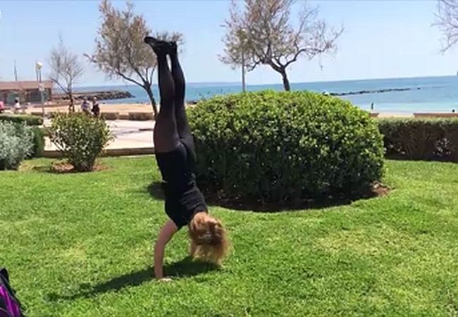 Outdoor Training in Nylons