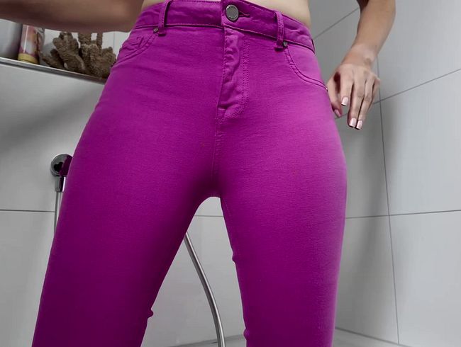 Wunschvideo NS in meine Lila Jeans