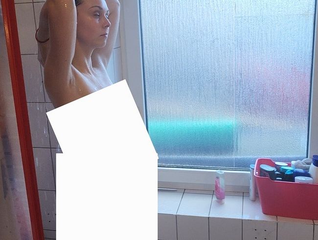 Ich beim duschen