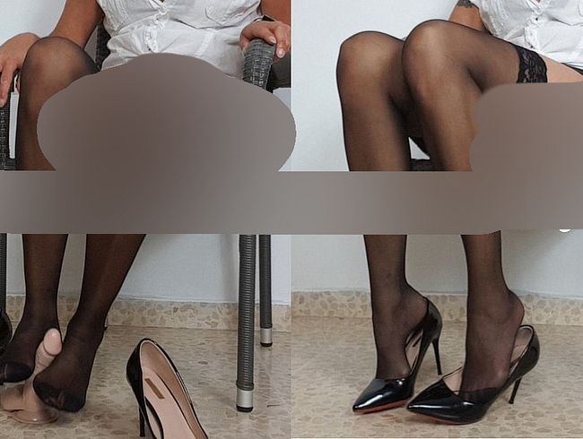 Dein Traum ist ein Nylon foot**b