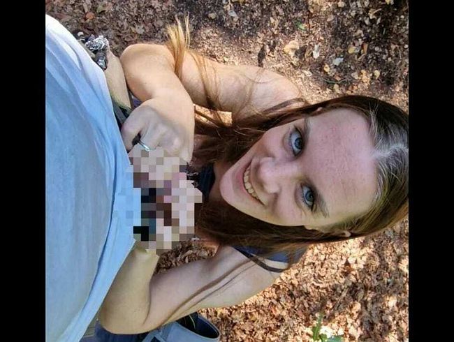 Kurzer bl*wjob im Wald!