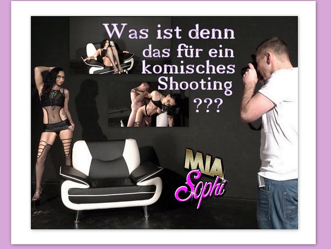 Was für ein komisches Fotoshooting