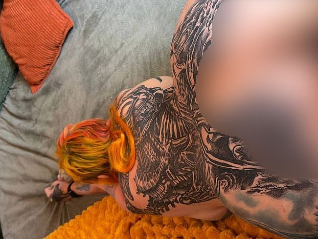 vi*rator zum Orgasmus und danach sper*aladung für die Maulfo**e
