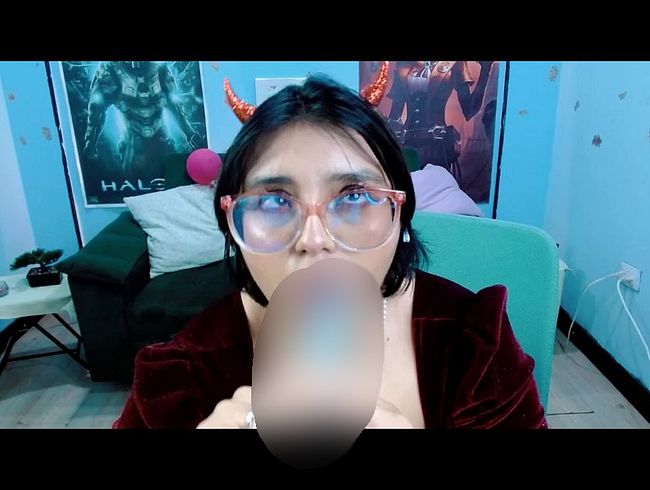 wunderbares BJ- und Ahegao-Anime
