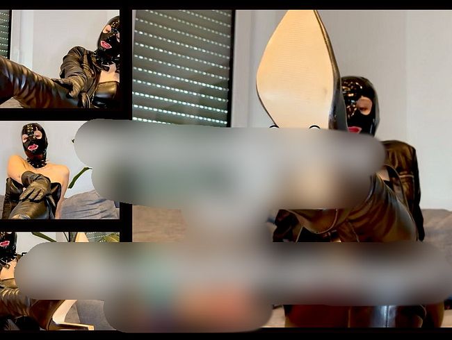 wi**straining für Lederstiefelskla*en (Lederherrin, Countdown, pures Leder)