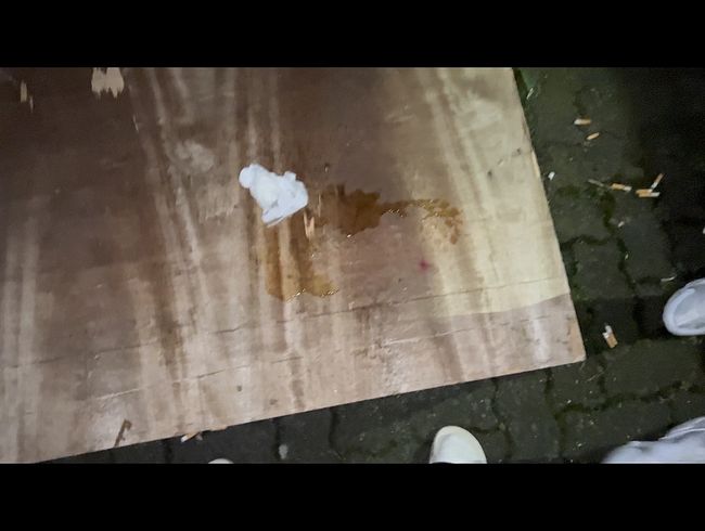 Hätte hätte Fahrradkette, Holzpalette, Damentoilette - publicpi**