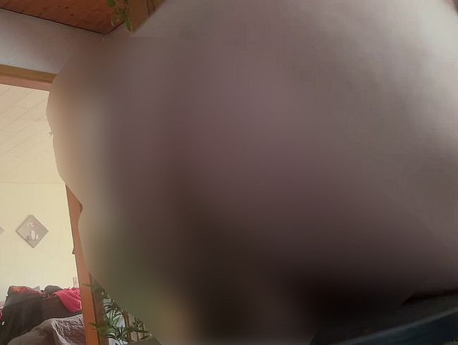 ana*-dil*o geritten- schön tief in die ars**fot*e rein