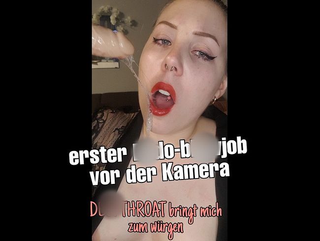 Erster dil*o-bl*wjob...deep***oat bringt mich zum würgen