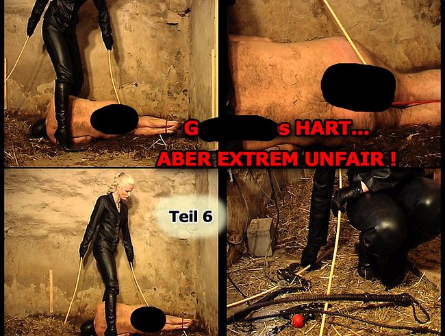 Gnadenlos HART...ABER EXREM UNFAIR! - Stiefel-lec*en und Auspeit**hung mit 2 Rohrstöcken! - Teil 6