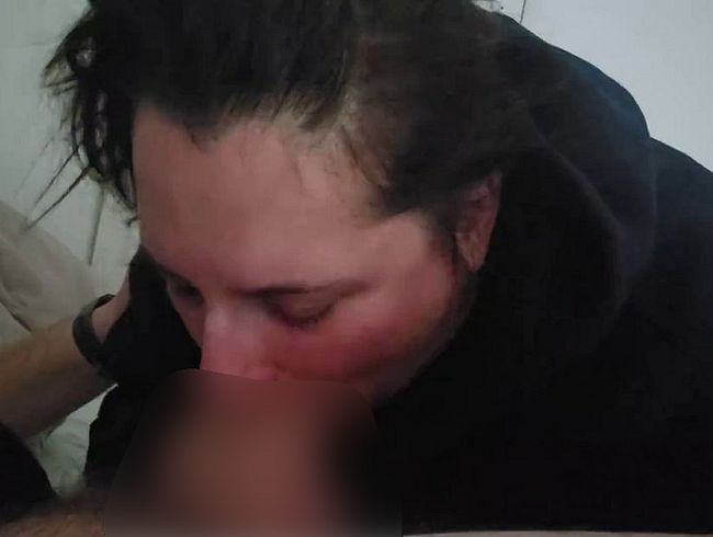 bl*wjob pur - einfach nur lut**hen bis zum Abspri**en