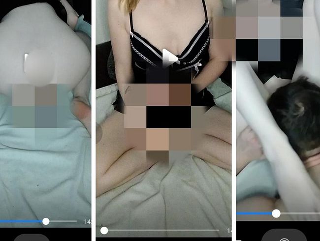 Sie braucht was großes und er muss dienen und lec*en. Dann spri**t er mich und die Wand voll:0