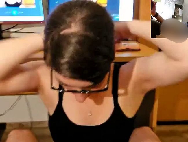 Spontaner Live bl*wjob