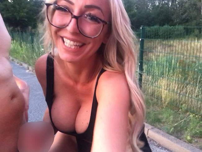 Notgeilen LKW-Fahrer an Rastplatz abgemolken!