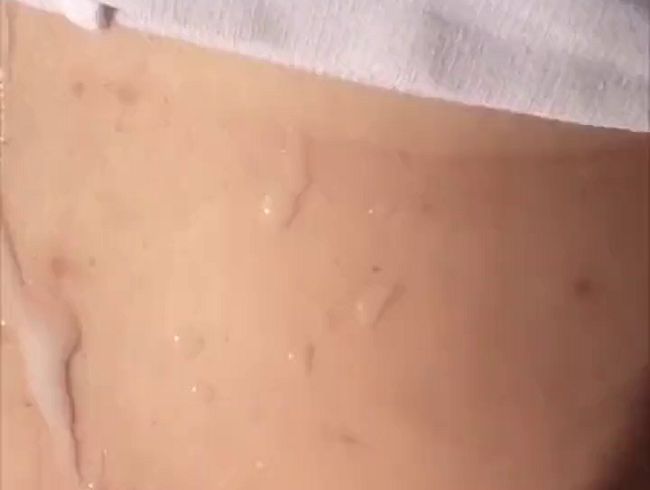 Geiler Quickie im Grünen welcher mit einer ordentlichen Ladung sper*a auf meinem ars** endet.