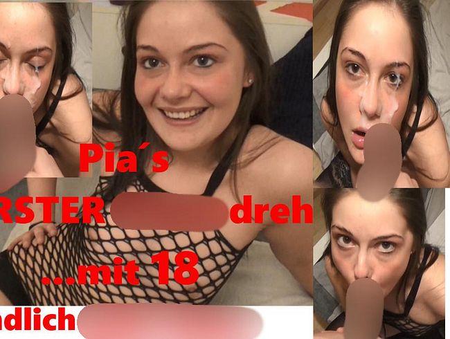 Pia´s ERSTER p*rnodreh mit 18-Endlich geile Sahne!!!